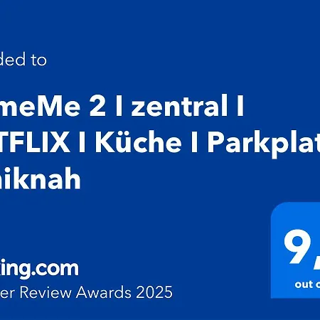 Apartamento Homeme 2 I Zentral I Netflix I Kueche I Parkplatz I Kliniknah *