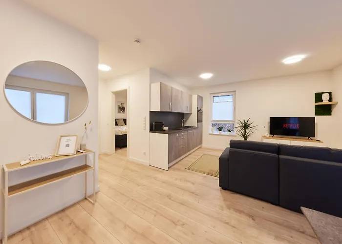 Homeme 2 I Zentral I Netflix I Kueche I Parkplatz I Kliniknah