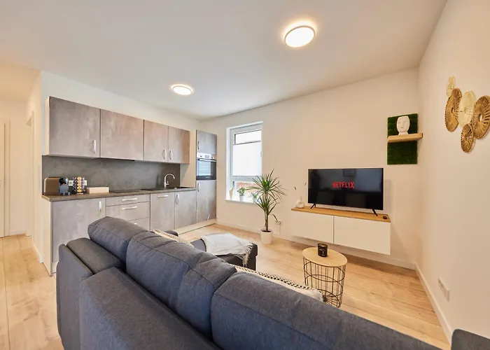 公寓 Homeme 2 I Zentral I Netflix I Kueche I Parkplatz I Kliniknah 巴特恩豪森