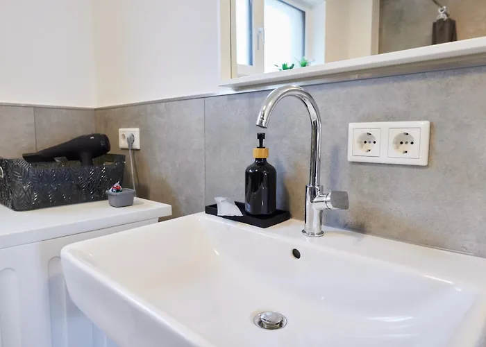 公寓 Homeme 2 I Zentral I Netflix I Kueche I Parkplatz I Kliniknah 巴特恩豪森